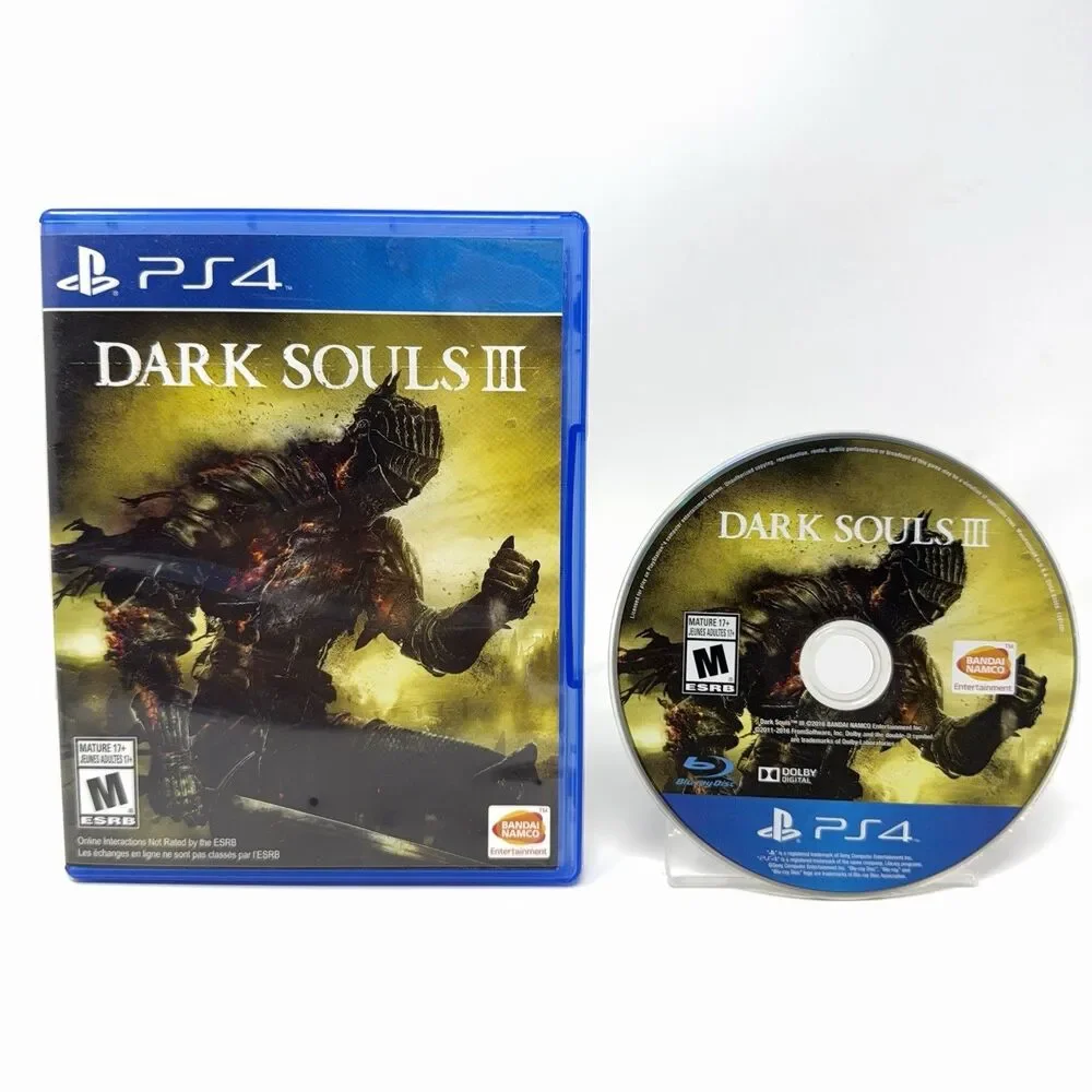 Dark Souls III Sony PlayStation 4 PS4 2016 Complete CIB Refurbished Tested